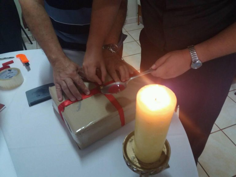 Envio dos documentos do milagre