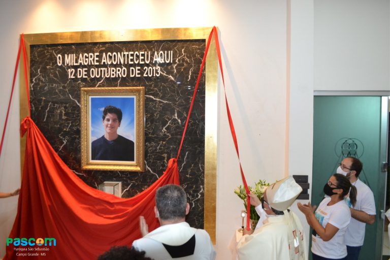 Inauguração altar do Carlo